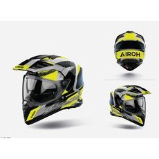 PŘILBA BADX-X AIRSPEED, AIROH (ŽLUTÁ LESKLÁ) 2027
