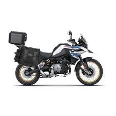 KOMPLETNÍ SADA BOČNÍCH ADVENTURE BRAŠEN SHAD TERRA TR40 A HLINÍKOVÉHO 55L VRCHNÍHO KUFRU, VČETNĚ MONTÁŽNÍ SADY SHAD BMW F750GS/F850GS/ADVENTURE