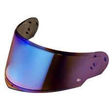 PLEXI PRO PŘILBY MODULO 2.1 PLUS CARBON S PŘÍPRAVOU PRO PINLOCK, CASSIDA (MODRÉ CHROMOVÉ)