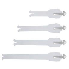 SADA PŘEZEK PRO BOTY TECH 7 DO 2024 A TECH 5, ALPINESTARS (BÍLÉ)