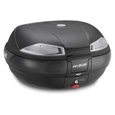 MONOKEY TOPCASE, KAPPA (53L, ČERNÝ NELAKOVANÝ + KOUŘOVÁ ODRAZKA)