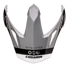 KŠILT PRO PŘILBY TOUR SPECTRE, CASSIDA (ŠEDÁ/BÍLÁ/ČERNÁ)