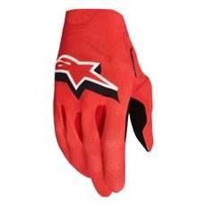 RUKAVICE SUPERTECH MX, ALPINESTARS (ČERVENÁ/ČERNÁ/BÍLÁ) 2027
