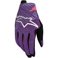 RUKAVICE RADAR PRO, ALPINESTARS (TMAVĚ FIALOVÁ/ČERNÁ) 2027