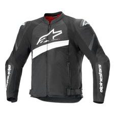 BUNDA T-GP PLUS R 4 AIRFLOW, ALPINESTARS (ČERNÁ/BÍLÁ) 2026