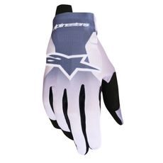 RUKAVICE RADAR, ALPINESTARS (ŠEDÁ/SVĚTLE ŠEŘÍKOVÁ/BÍLÁ/ČERNÁ) 2027