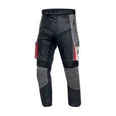 Pánské textilní moto kalhoty CYBER GEAR TOUR LONG, šedé