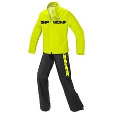 PLÁŠTĚNKA DVOUDÍLNÁ SPORT RAIN KIT, SPIDI (ŽLUTÁ FLUO/ČERNÁ)