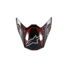 KŠILT PRO PŘILBY SUPERTECH S-M10 2020 LIMITOVANÁ EDICE SX SAN DIEGO, ALPINESTARS (ČERNÁ/ŠEDÁ/ČERVENÁ, VERZE ECE 22.05)