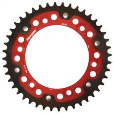 ŘETĚZOVÁ ROZETA SUPERSPROX STEALTH RST-1306:44-RED ČERVENÁ 44 ZUBŮ, 530