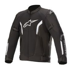 BUNDA AST AIR, TECH-AIR 5 KOMPATIBILNÍ, ALPINESTARS (ČERNÁ/BÍLÁ) 2025