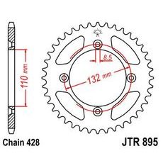 ŘETĚZOVÁ ROZETA JT JTR 895-49 49 ZUBŮ, 428