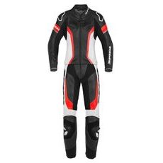 DVOUDÍLNÁ KOMBINÉZA LASER TOURING LADY, SPIDI, DÁMSKÁ (ČERNÁ/BÍLÁ/ČERVENÁ)