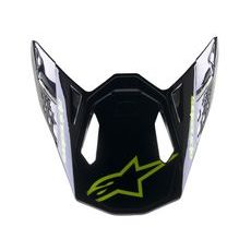 KŠILT PRO PŘILBY SUPERTECH S-M8 RADIUM 2, ALPINESTARS (TMAVĚ MODRÁ/ŽLUTÁ FLUO)