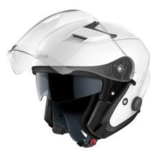 BLUETOOTH PŘILBA S HEADSETEM OUTSTAR, SENA (LESKLÁ BÍLÁ)