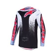 DRES FLUID DRAG, ALPINESTARS (ČERNÁ/BÍLÁ/SVĚTLE MODRÁ/ČERVENÁ FLUO) 2027