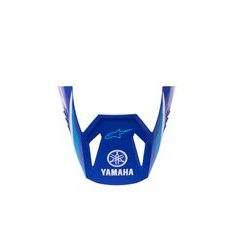 KŠILT PRO PŘILBY S-M3 YAMAHA KOLEKCE, ALPINESTARS, DĚTSKÁ (MODRÁ/BÍLÁ)