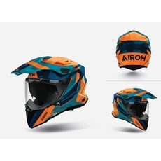 PŘILBA COMMANDER 2 RAZOR, AIROH (LESKLÁ) 2027
