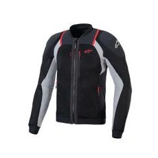 BUNDA TROOP-AIR PRO, ALPINESTARS (ČERNÁ/SVĚTLE ŠEDÁ/ČERVENÁ) 2026