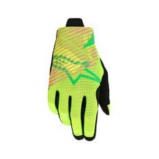 RUKAVICE RADAR PRO, ALPINESTARS (ZELENÁ/ŽLUTÁ FLUO/RŮŽOVÁ FLUO) 2026