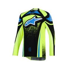DRES TECHSTAR NOMUR, ALPINESTARS (TMAVĚ MODRÁ/ŽLUTÁ FLUO/MODRÁ) 2026