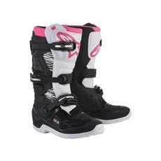BOTY STELLA TECH 3, ALPINESTARS (ČERNÉ/BÍLÉ/RŮŽOVÉ) 2026