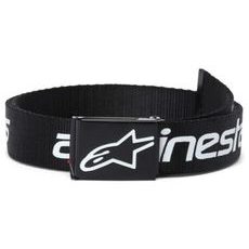 PÁSEK LINEAR WEB BELT, ALPINESTARS (ČERNÁ/BÍLÁ)