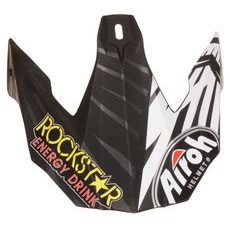 NÁHRADNÍ KŠILT PRO PŘILBY TWIST ROCKSTAR, AIROH (BÍLÁ/ČERNÁ)