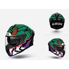 PŘILBA SPARK 2 REX, AIROH (LESKLÁ) 2027