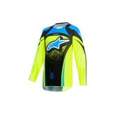 DRES TECHSTAR NOMUR YOUTH, ALPINESTARS, DĚTSKÉ (TMAVĚ MODRÁ/ŽLUTÁ FLUO/MODRÁ) 2026