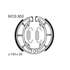 BRZDOVÉ ČELISTI LUCAS MCS 855