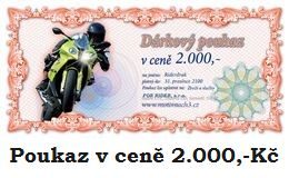 Poukaz motomach3 2000