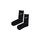 ponožky CREW, ALPINESTARS (černá)
