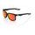 sluneční brýle CENTRIC Matte Crystal Black, 100% (zabarvená červené skla)
