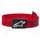 pásek LINEAR WEB BELT, ALPINESTARS (černá/červená)