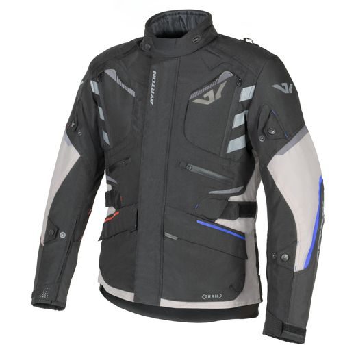 BUNDA TRAIL, AYRTON (SVĚTLE ŠEDÁ/ČERNÁ/RED/MODRÁ/ŠEDÁ) 2026