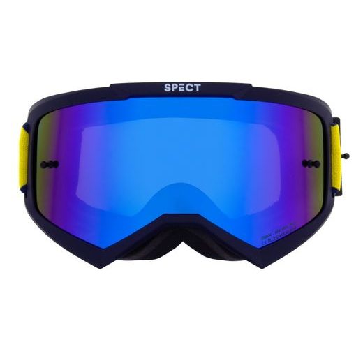BRÝLE EVAN, REDBULL SPECT (MODRÉ MATNÉ, PLEXI MODRÉ ZRCADLOVÉ)
