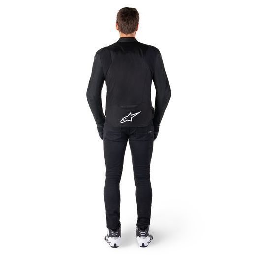 BUNDA T-JAWS V4 WATERPROOF, ALPINESTARS (ČERNÁ/BÍLÁ) 2026