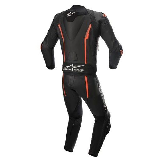 DVOUDÍLNÁ KOMBINÉZA MISSILE 2, TECH-AIR KOMPATIBILNÍ, ALPINESTARS (ČERNÁ/ČERVENÁ FLUO)
