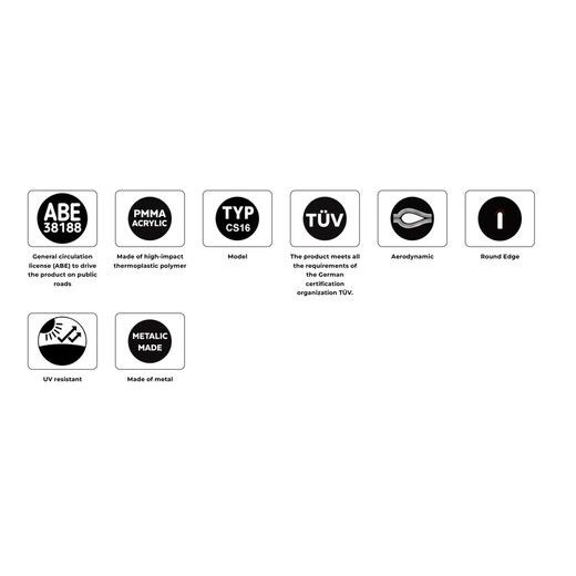 PLEXI ŠTÍT PUIG NEW GEN. SPORT 22188F TMAVÁ KOUŘOVÁ