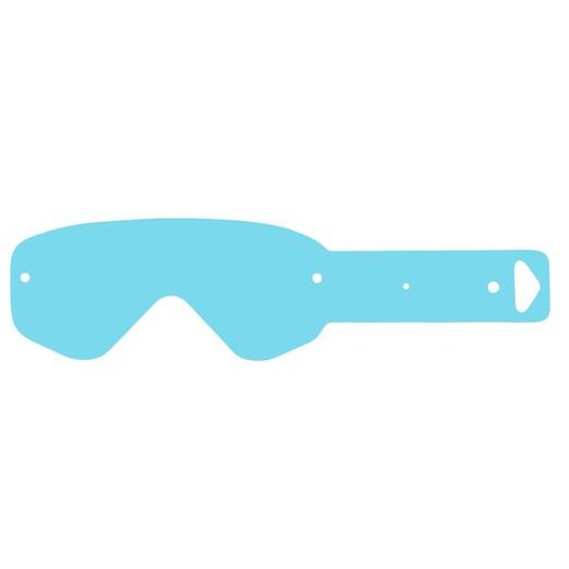 STRHÁVACÍ SLÍDY PLEXI PRO BRÝLE SCOTT ŘADY 80/RECOIL/XI, Q-TECH (50 VRSTEV V BALENÍ, ČIRÉ)