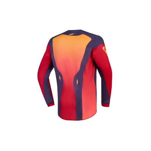 DRES RACER HUNT YOUTH, ALPINESTARS, DĚTSKÉ (ČERVENÁ/TMAVĚ ŠEDÁ/GRADIENT) 2027