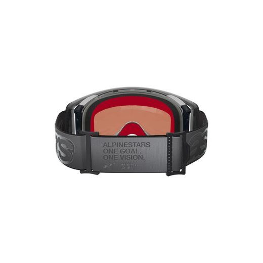 BRÝLE SUPERTECH VISION VISTA, ALPINESTARS (ČERNÁ, ZRCADLOVÉ ZLATÉ PLEXI) 2026