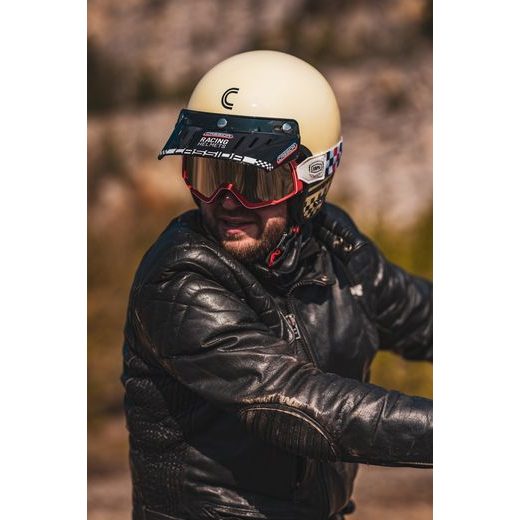 PŘILBA ESO FORTY NINE, CASSIDA (KRÉMOVÁ/ČERNÁ) 2026