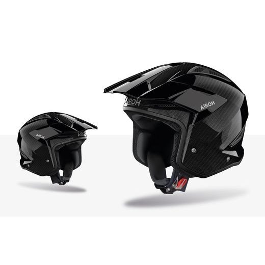 PŘILBA TRR 2 CARBON, AIROH (LESKLÁ) 2026