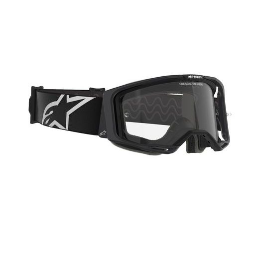 BRÝLE VISION 8 CORP, ALPINESTARS (ČERNÁ, ČIRÉ PLEXI) 2026