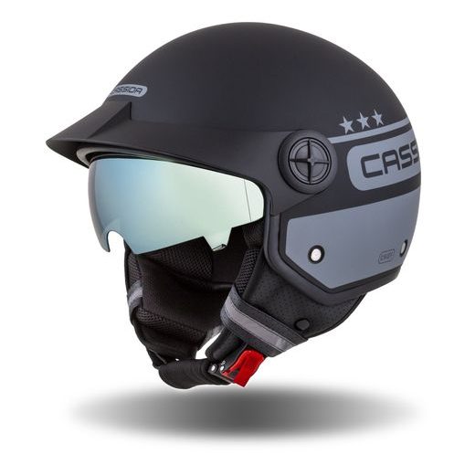 PŘILBA HANDY PLUS CHIEF, CASSIDA (ŠEDÁ MATNÁ/ČERNÁ) 2026