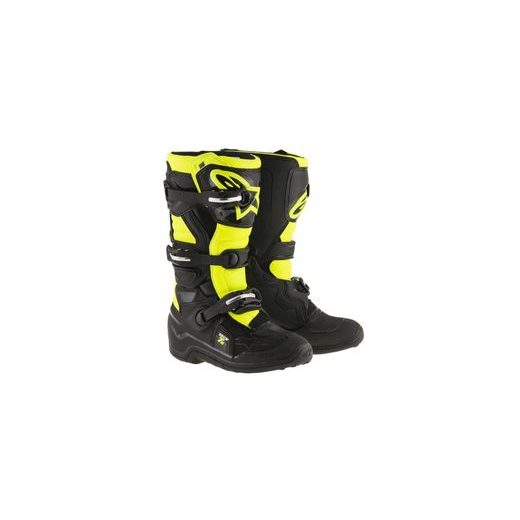 BOTY TECH 7 S, ALPINESTARS, DĚTSKÉ (ČERNÁ/ŽLUTÁ FLUO)