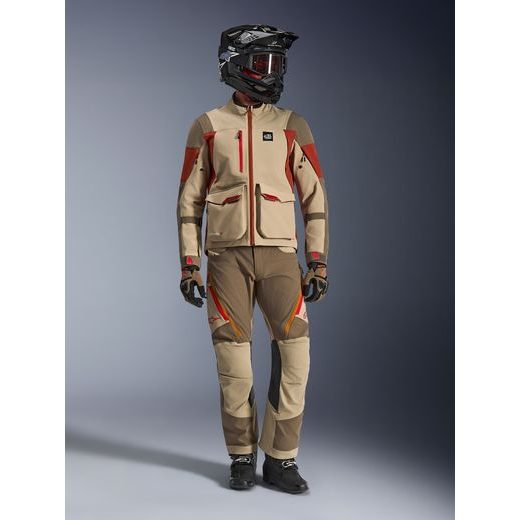 BUNDA MAXDURA DRYSTAR XF, ALPINESTARS (HNĚDÁ/ORANŽOVÁ) 2026