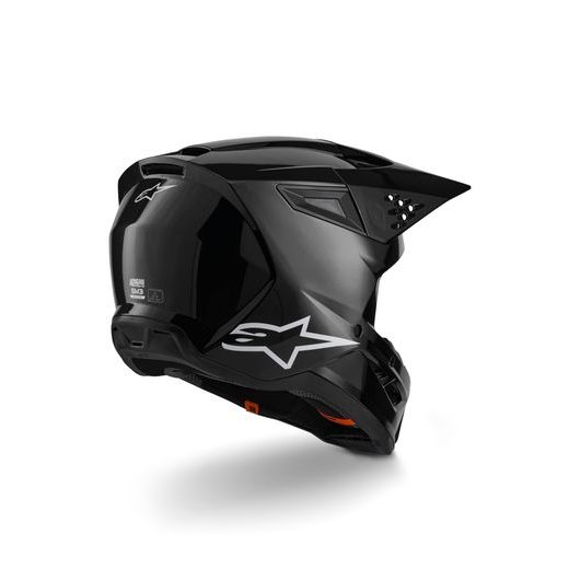 PŘILBA S-M3 SOLID, ALPINESTARS (ČERNÁ) 2026